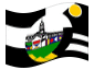 Animated flag Tshwane (City of Tshwane Metropolitan Municipality)
