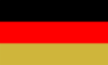 Flag graphic Germany (black-red-gold)