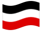 Animated flag German Empire (Kaiserreich) (1871-1918)