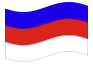 Animated flag Sorbs ("Serbja, Serby, Wenden")