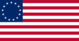 Flag graphic Betsy Ross (USA 1777-1795)