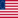 Square flag of Betsy Ross (USA 1777-1795)