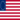 Square flag of Betsy Ross (USA 1777-1795)