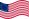 Static waving flag of Betsy Ross (USA 1777-1795)