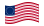 Waving flag of Betsy Ross (USA 1777-1795)