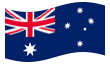 Animated flag Australia
