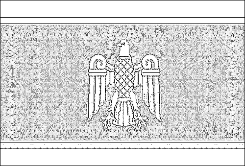 Outline of the flag of Chernivtsi to color