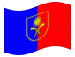 Animated flag Chmelnyzkyj