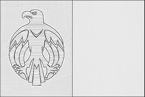 Outline of the flag of Kirowohrad to color