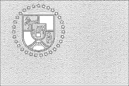 Outline of the flag of Luhansk to color