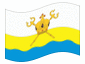 Animated flag Mykolayiv