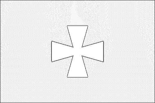 Outline of the flag of Poltava to color