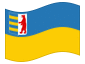 Animated flag Transcarpathia