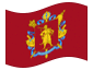 Animated flag Zaporizhzhya