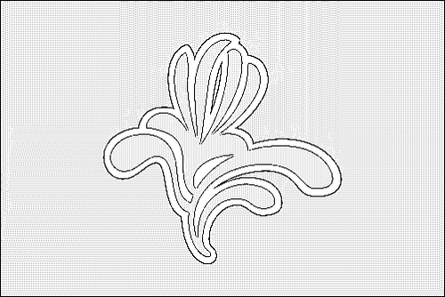 Outline of the flag of Brussels to color