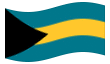 Animated flag Bahamas