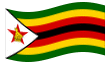 Animated flag Zimbabwe