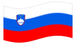 Animated flag Slovenia