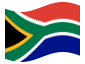 Animated flag South Africa