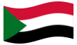 Animated flag Sudan