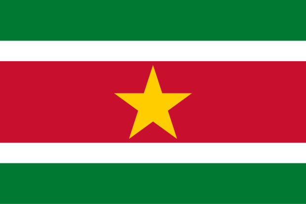 Flag Suriname, Banner Suriname