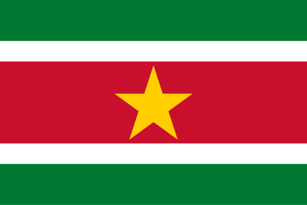 Flag Suriname