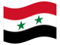 Animated flag Syria