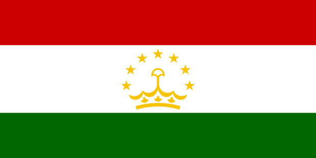 Flag Tajikistan