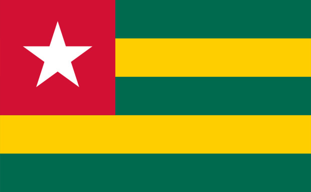 Flag Togo, Banner Togo