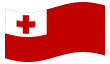 Animated flag Tonga