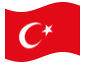 Animated flag Turkey