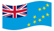 Animated flag Tuvalu