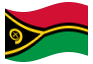 Animated flag Vanuatu
