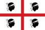 Flag graphic Sardinia