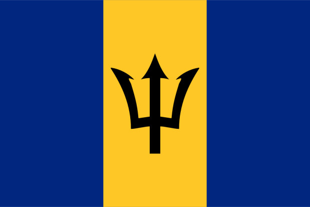 Flag Barbados, Banner Barbados