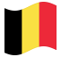 Animated flag Belgium