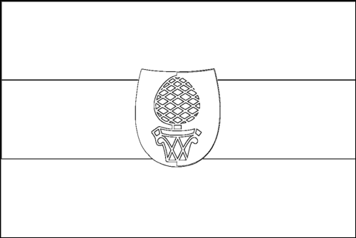 Outline of the flag of Augsburg to color