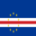 Square flag of Cape Verde