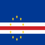 Square flag of Cape Verde