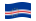 Waving flag of Cape Verde