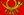 Rectangular flag of German Federal Post (service flag from 1950 to 1994)