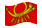Waving flag of German Federal Post (service flag from 1950 to 1994)