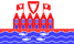 Rectangular flag of Heiligenhafen
