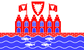 Rectangular flag of Heiligenhafen