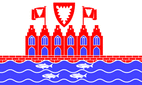 Rectangular flag of Heiligenhafen