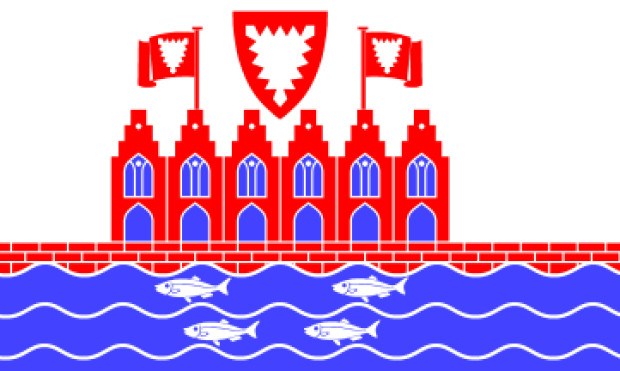Flag Heiligenhafen, Banner Heiligenhafen