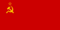 Rectangular flag of Soviet Union