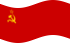 Static waving flag of Soviet Union