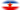 Oval vignette flag of Yugoslavia