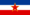 Rectangular flag of Yugoslavia